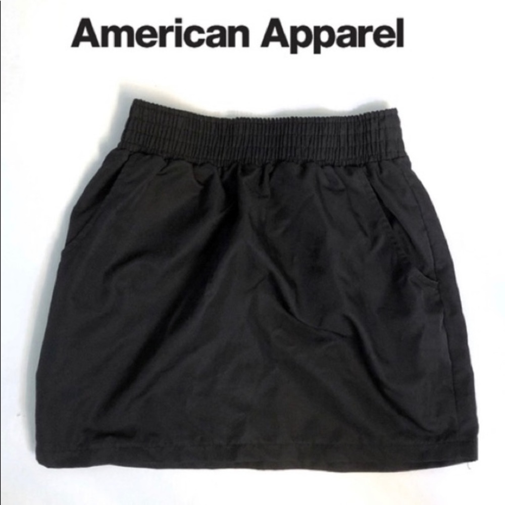 American Apparel Polyester Skirt
